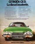 1978 Citroën CX 2500 D. La diesel insolente