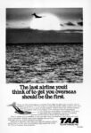 1979 TAA. The last airline you'd think of to get your overseas should be the first. TAA