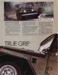 1980 Toyota Land Cruiser. True Grip