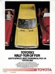 1981 Toyota 1200 Pick-up. Toyota's Half-Ton Of Fun