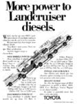 1981 Toyota Land Cruiser Diesel. More power to Landcruiser diesels