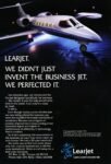 1983 Learjet. We Didn't Just Invent The Business Jet. We Perfected It