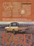 1983 Toyota Mojave Pickup. Rare!