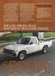 1983 Toyota Pickup. The Low-Priced Truck That Meets High Expectations