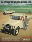 1984 Toyota 4x4. So o tempo faz um pick-up como este (Brazil)
