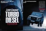 1986 Toyota Land Cruiser Turbo Diesel. Wie kann es sein, daß eine neue Maschine... für soviel Bodenfreiheit sorgt