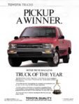 1989 Toyota 4x2 Pickup. Pickup A Winner