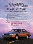 1992 Toyota Camry. It Will Change The Road Forever