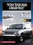 1993 Toyota T100. If Only Toyota Made A Bigger Truck