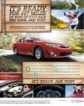 2012 Toyota Camry Hybrid. It-s Rady For 627 Miles Of Wind In Your Hair Per Tank. Are You