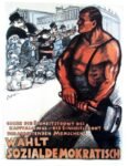 1920 Gegen Die Einheitsfront Des Katpitalismus - Die Einheitsfront Der Arbetenden Menschen! Wählt Sozialdemokratisch