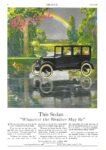 1920 Overland Sedan. This Sedan - 'Whatever the Weather May Be'