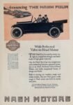 1921 Nash Four Touring Car. With Perfected Valve-in-Head Motor