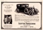 1924 Isotta Fraschini Straight 8 Sedan