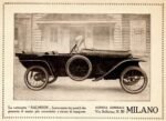 1924 Salmson 3-Passenger Cyclecar (Italian Ad)