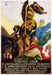 1927 Torino 1928. IV Centenario di manuele Filiberto E X Anniversario Della Vittoria