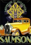 1929 Salmson. La précision du moteur d-aviation