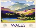1936 Cader Idris & The Afon Mawddach. Wales. GWR