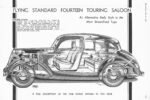 1938 Flying Standard Fourteen Touring Saloon