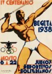 1938 IV Centenario Juegos Deportivos Bolivarianos. Bogota 1938