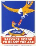 1942 Salvage Scrap To Blast The Jap