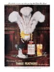 1943 First among fine whiskies. Three Feathers Very Special Reserve