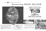 1955 GM. Announcing New Guide T-3 Safety-Aim Headlamps. More Light... Aimed Right!