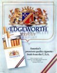 1969 Edgeworth Export. America's premium quality cigarette - fresh from the U.S.A.