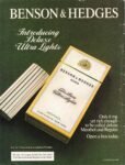 1982 Benson & Hedges. Introducing Deluxe Ultra Lights
