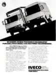 1982 Iveco Z-Range. In Europe, Where Precision Is Passionately Pursued, Iveco Dielsels Are Routinely Recommended