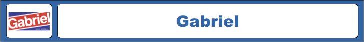 Gabriel Ad and Poster Collection