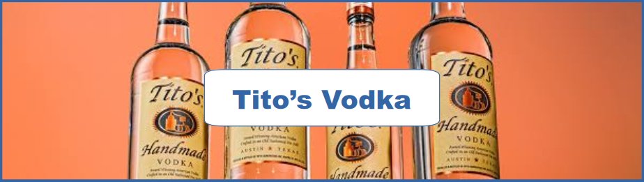 Tito's Vodka Ad and Poster Collection